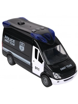 Sesli Ve Işıklı Polis Minibüsü