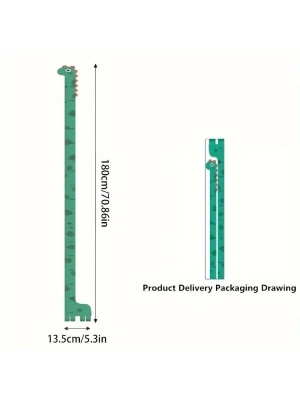 Sevimli Dinozor Boy Ölçüsü Sticker