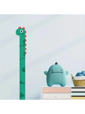 Sevimli Dinozor Boy Ölçüsü Sticker