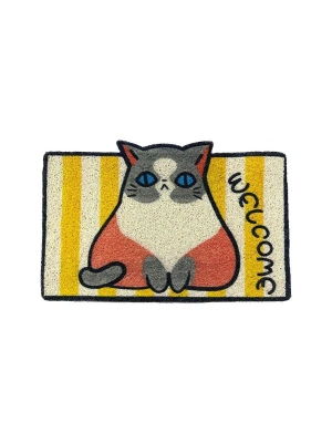 Sevimli Hayvan Tasarımlı Kapı Paspası