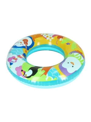 Sevimli Hayvanlar Desenli Çocuk Deniz Simidi (3-6 Yaş)