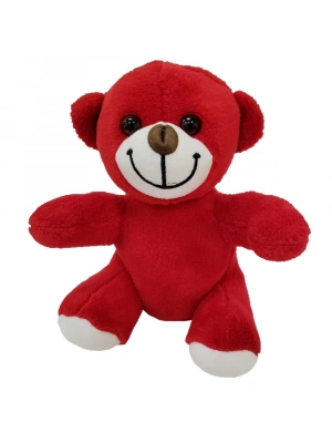 Sevimli Kırmızı Peluş Oyuncak Ayı