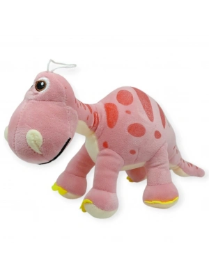 Sevimli Peluş Dinazor Turko Dino 35 cm - Pembe