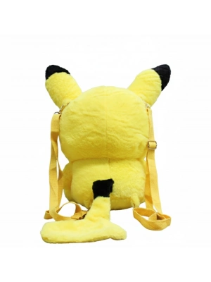 Sevimli Peluş Pikachu Sırt Çantası