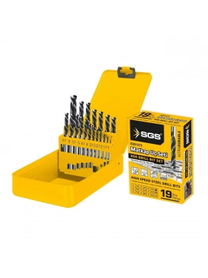 ® SGS 1419 Hss Matkap Ucu Seti 19 Parça