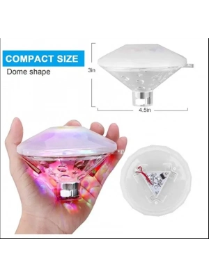 Sıcak Led Sualtı Gece Lambası Banyo Yüzme Havuz Işığı