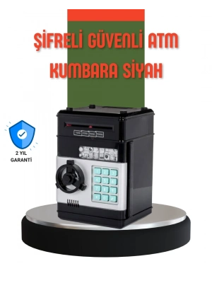Şifreli ATM Kasa Görünümlü Para Biriktirme Kumbarası