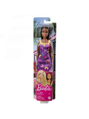 Şık Barbie Mor Mattel Lisanslı  - T7439-HBV07