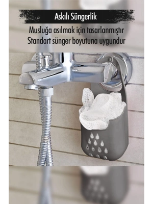 Silikon Askılı Süngerlik