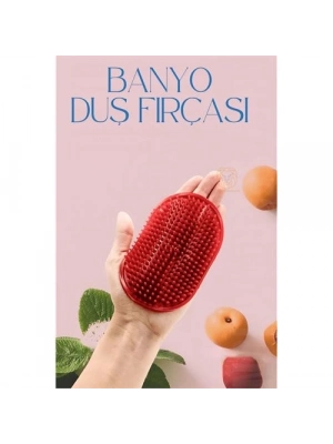 Silikon Banyo Fırçası Masajlı 721212