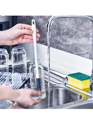 Silikon Biberon  Ve Şişe Temizleme Fırçası