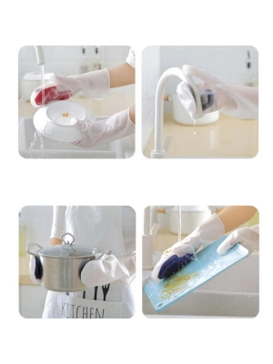 Silikon Bulaşık Yıkama Eldiveni