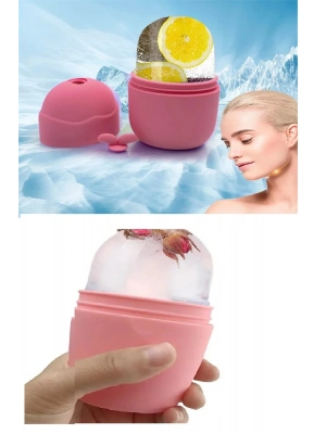 Silikon Buz Rulosu Buz Topu Kalıbı Yüz Buz Uygulama Masajı Cilt Bakım Kalıbı