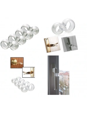 Silikon Kapı & Pencere Vurma Önleyici Stoper Kapı Tamponu 4 Adet