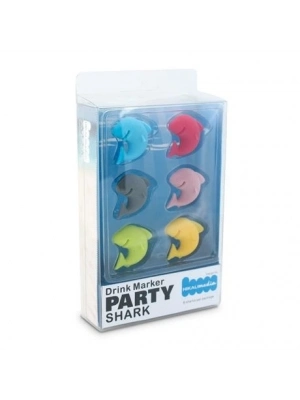 Silikon Köpek Baliği Kupa Belirteci