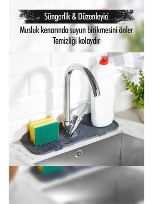 Silikon Lavabo Matı (13*36 CM)