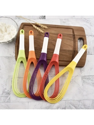 Silikon Saplı 2 İşlevli Çırpıcı (balon Ve Düz)