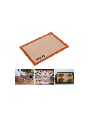 Silikon Silpat Yanmaz Yapışmaz Pişirme Matı