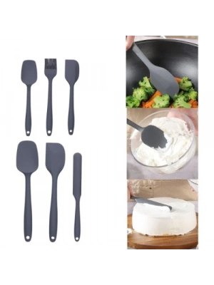 Silikon Spatula ve Fırça Seti
