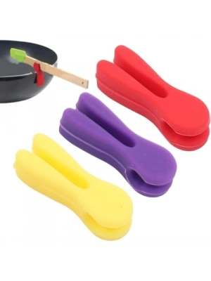 Silikon Tava Kaşık Tutacağı 3lü Paket