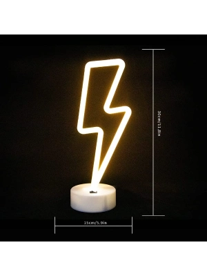 Şimşek Neon LED Lamba