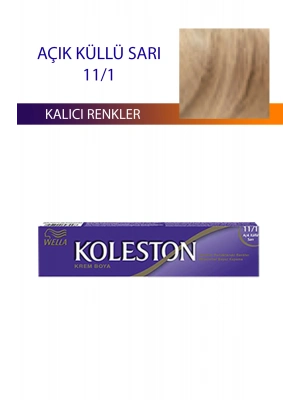 Single Tüp Boya Saç Boyası Açık Küllü Sarı 11/1