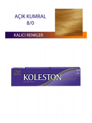 Single Tüp Boya Saç Boyası Açık Kumral 8/0