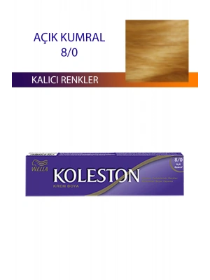 Single Tüp Boya Saç Boyası Açık Kumral 8/0