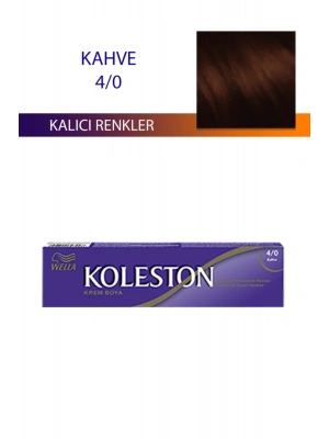 Single Tüp Boya Saç Boyası Kahve 4/0