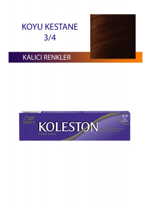 Single Tüp Boya Saç Boyası Koyu Kestane 3/4