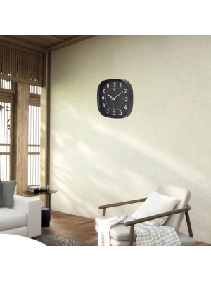 Siyah 31 Cm Duvar Saati