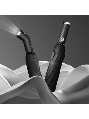 Siyah El Fenerli Şemsiye