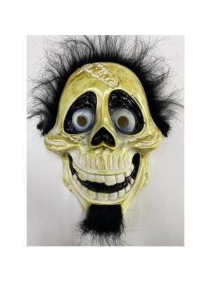 Siyah Peluş Coco Hector Rivera Maskesi