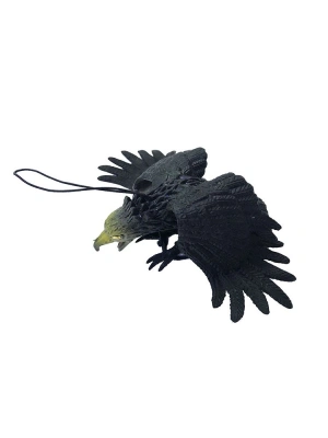 Siyah Plastik Kartal Yarasa Anahtarlık Şaka