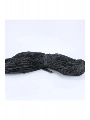 Siyah Renk Çile Kağıt İp Çanta Ipi Supla Ipi  No:12 - (550-600 gr)