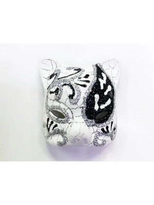 Siyah Renk Venedik Kedi Model Magnet