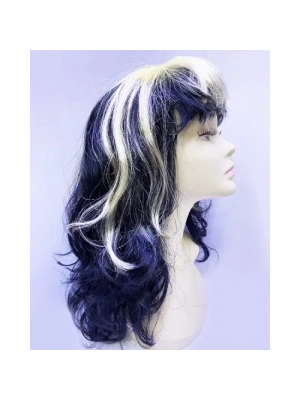 Siyah Sarı Parti Peruğu