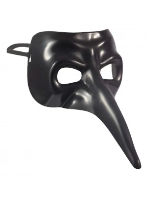 Siyah Uzun Burun Veba Doktoru Maskesi