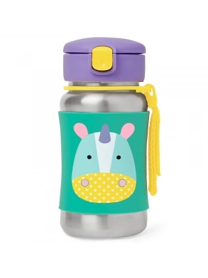 Skip Hop Zoo Pipetli Paslanmaz Çelik Suluk 350 ml Unicorn