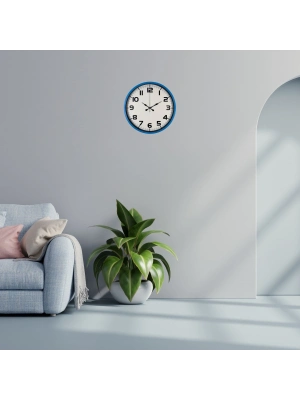 Sky Blue 36 Cm Duvar Saati