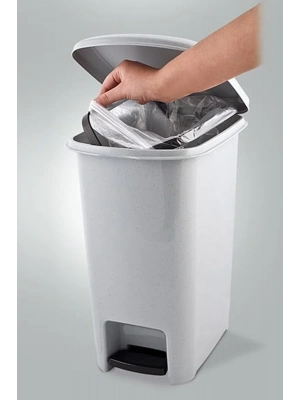 Slim Pedallı Çöp Kovası 15 Lt. Royaleks-M1052