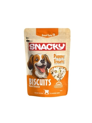 Snacky Puppy Treats Diş Temizliği Destekleyici Köpek Ödül Bisküvisi 1 Adet 200 Gr