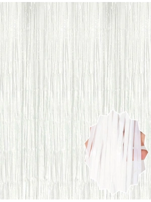 Soft Beyaz Renk Duvar ve Kapı Perdesi İthal 100x200 cm