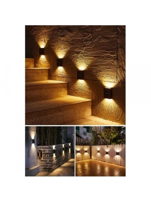 Solar Aplik Çift Taraflı Lamba