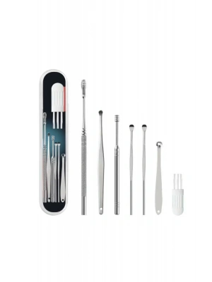 Spiral Kulak Temizleme - Paslanmaz Çelik Temizleme Seti