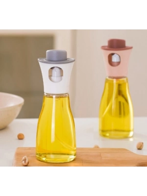 Spreyli Cam Yağ Sirke Şişesi