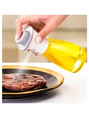 Spreyli Cam Yağ Sirke Şişesi