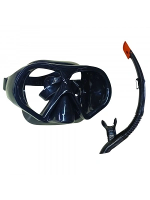 Star Diving Dalış Maskesi ve Snorkel Yetişkin - 51713-SİYAH