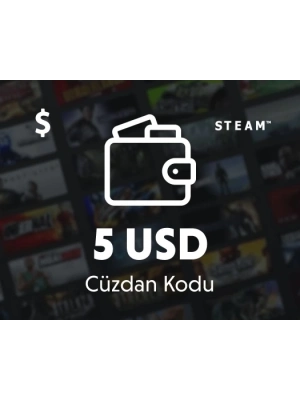 Steam 5 Usd Cüzdan Kodu