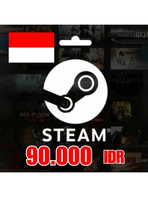 Steam Wallet 90.000 IDR